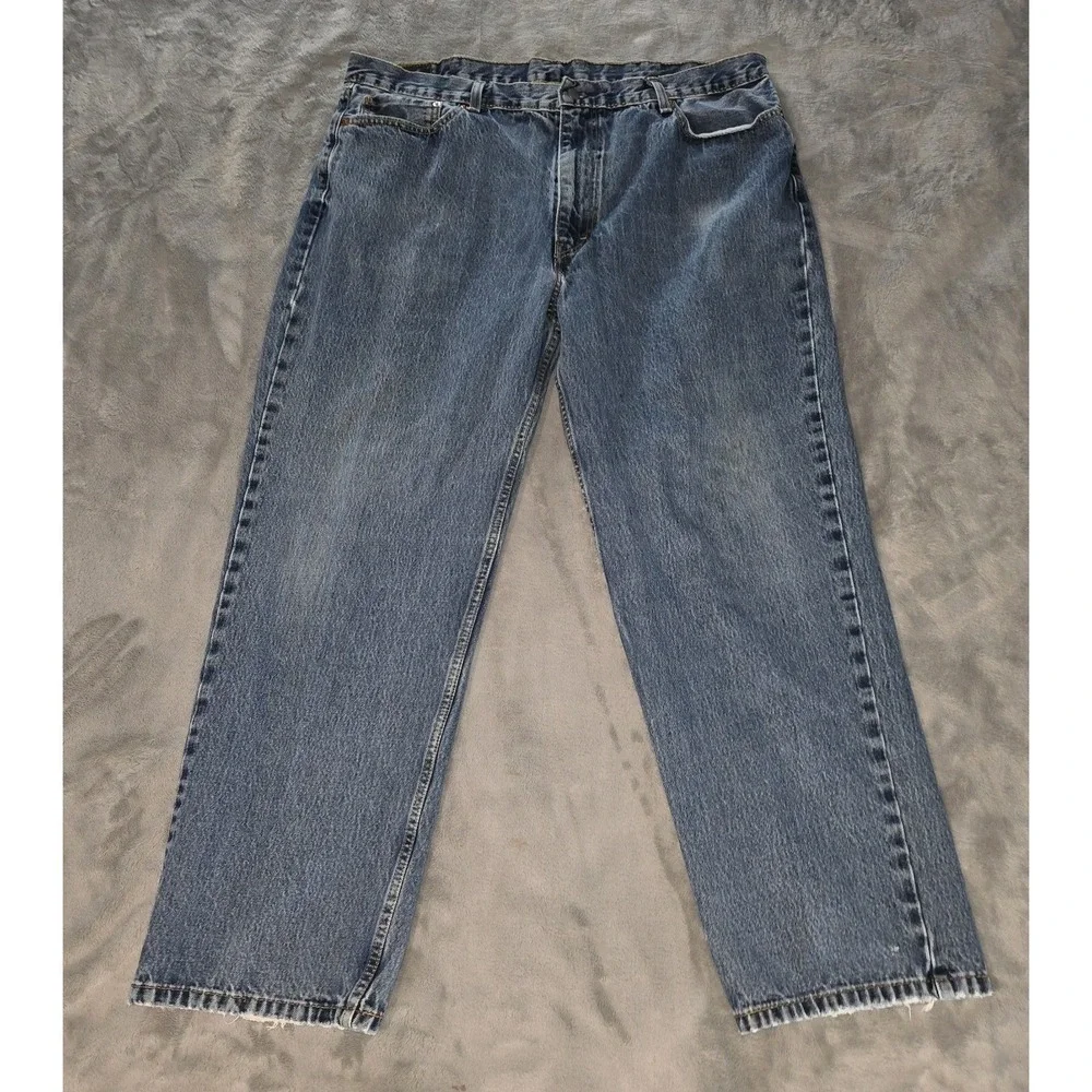 Levi's 550 Denim Blue Jeans Mens 42x 32 Measures 40x30‎